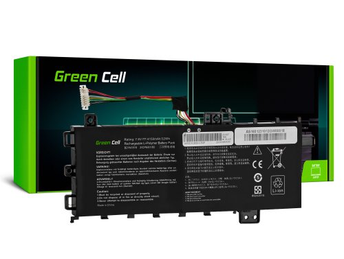 Green Cell Battery B21N1818 C21N1818-1 for Asus VivoBook 15 A512 A512DA A512FA A512JA R512F X512 X512DA X512FA X512FL