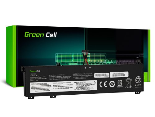 Green Cell Battery L19C4PC1 L19M4PC1 for Lenovo Legion 5 5-15ARH05 5-15ARH05H 5-15IMH05 5-15IMH05H 5P-15ARH05H