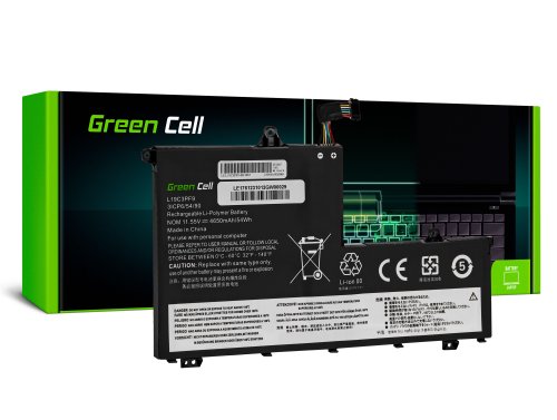 Green Cell Battery L19C3PF1 L19D3PF1 L19L3PF8 L19M3PF1 for Lenovo ThinkBook 14-IIL 14-IML 15-IIL 15-IML