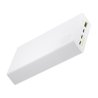 Green Cell GC PowerPlay 20S White Power Bank 20000mAh 22.5W PD USB C with Fast Charging Portable Phone Charger for iPhone 15 14