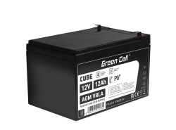 Green Cell® AGM 12V 12Ah VRLA Battery deep cycle toys for kids alarm systems for toy vehicles toy car