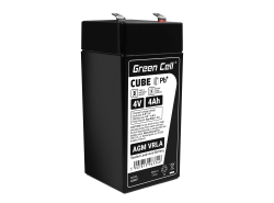 AGM Battery Lead Acid 4V 4Ah Maintenance-free for cash registers and scales