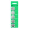 5x lithium battery CR2025 CR 2025 3V 160mAh Greencell button cell Blister