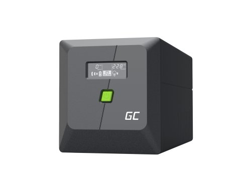 Uninterruptible Power Supply UPS Greencell 750VA 480W PowerProof with LCD display
